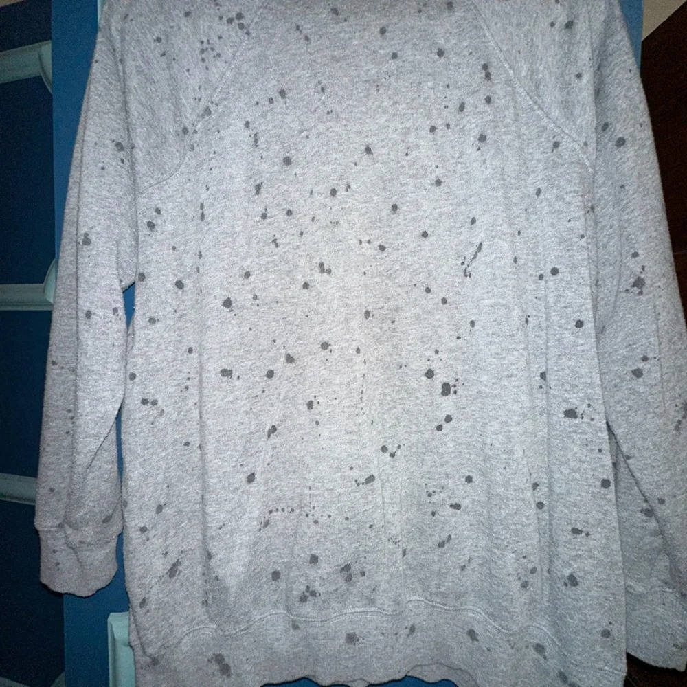 Torrid Gray Skull Graphic Sweatshirt - Picture 2 of 3